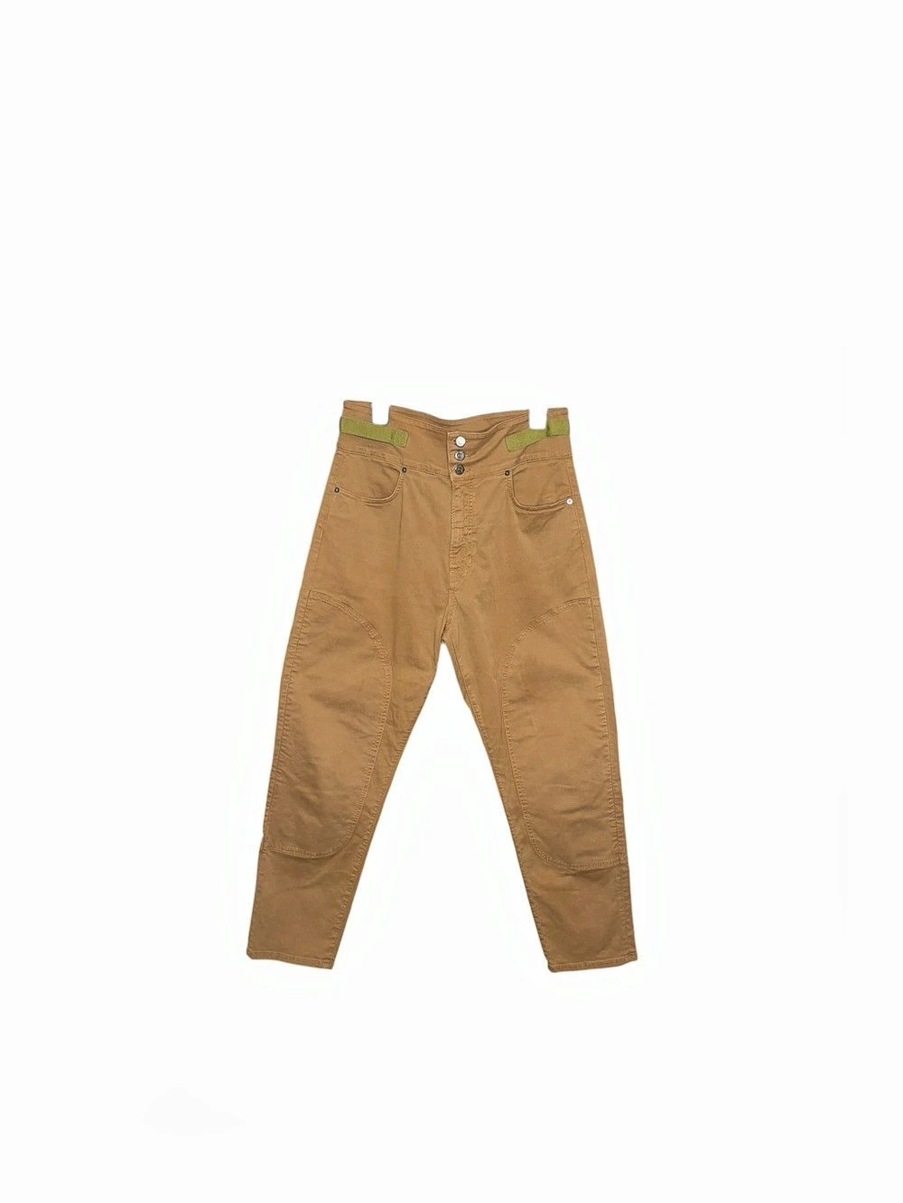 Veronica Beard Kane Tapered Leg High Rise High Rise Tapered Pants Waist 31 Brown